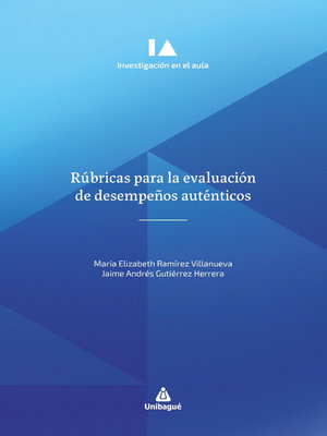 cover image of Rúbricas para la evaluación de desempeños auténticos
